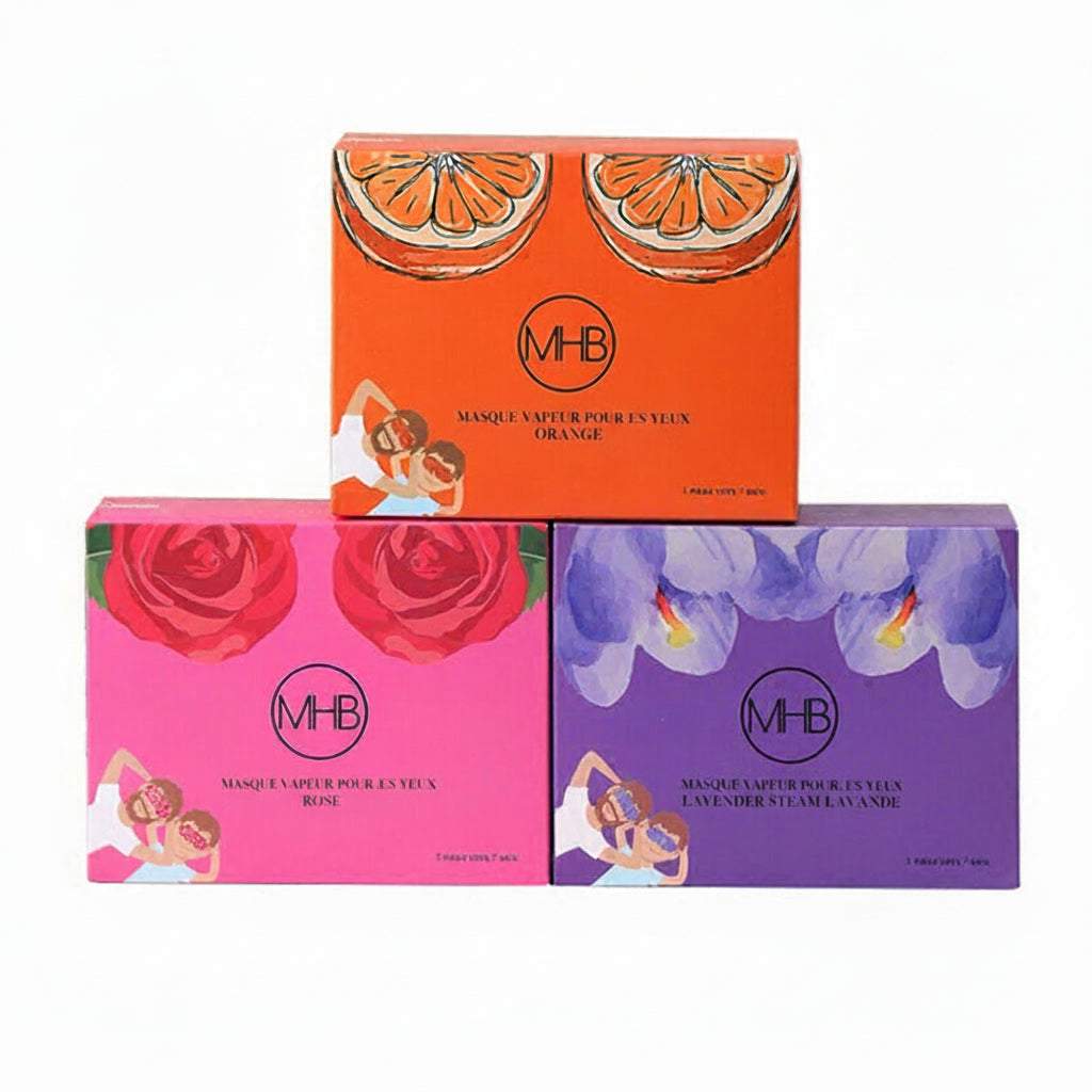 Veluna™ Masque Vapeur Yeux — Détente & Soulagement Instantané